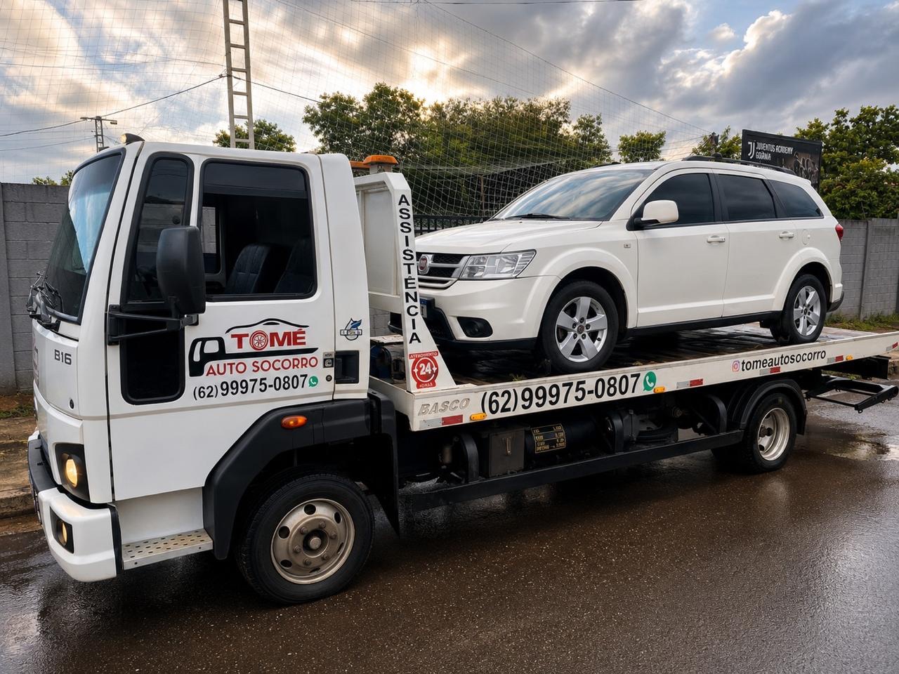 Transporte de SUV Branco